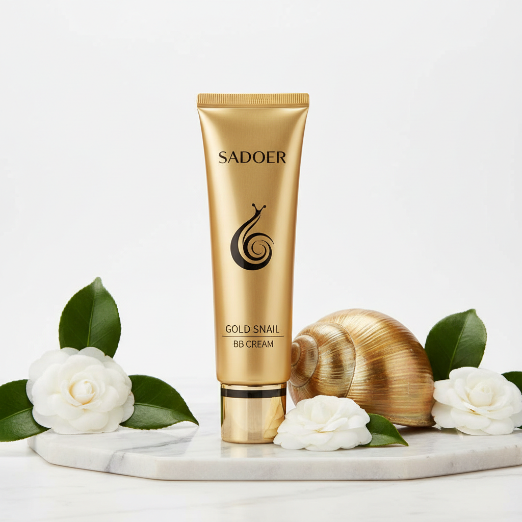 SADOER Gold Snail BB Cream SPF50+ – Coverage, Hydration & Sun Protection