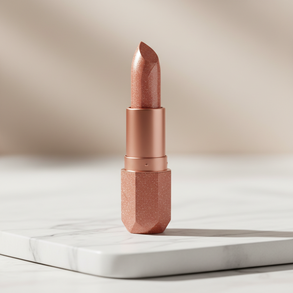 Diamond Pearlescent Lipstick – Waterproof Long-Lasting