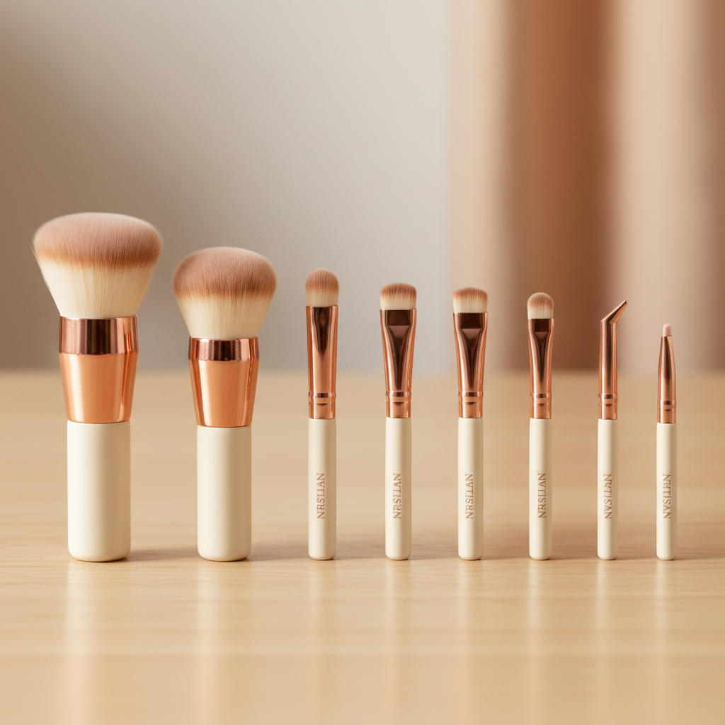 Professional 8-Piece Makeup Brush Set