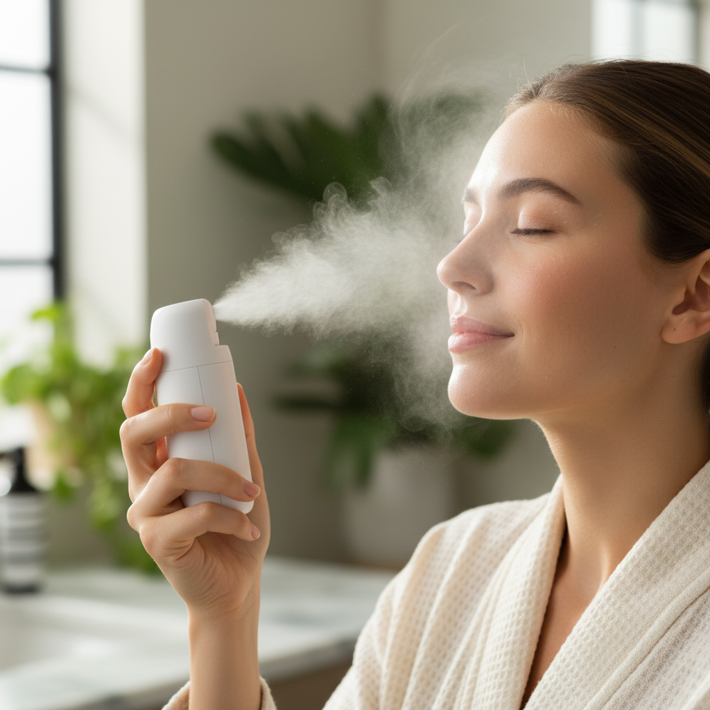 Mini Nano Facial Mist Sprayer – USB Rechargeable