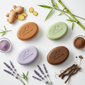 Botanical shampoo bar product shot