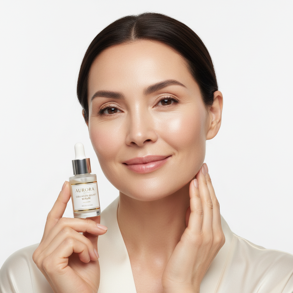 Korean Silk Collagen Essence Serum – Deep Peptide Anti-Wrinkle Firming 40ml