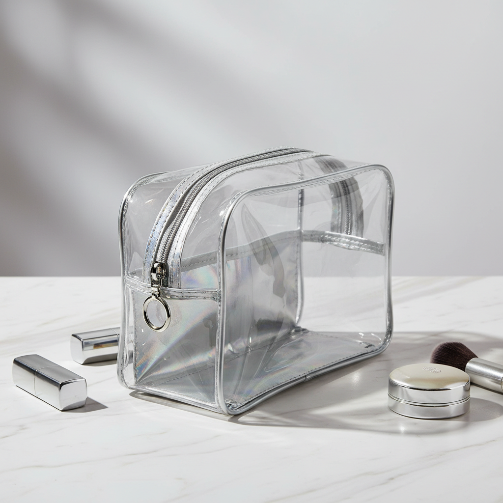 Clear Travel Makeup Organizer Bag