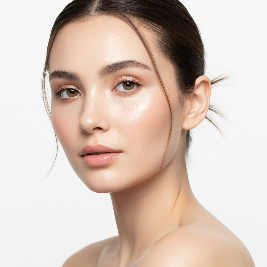 Rotating Liquid Foundation with Built-In Brush