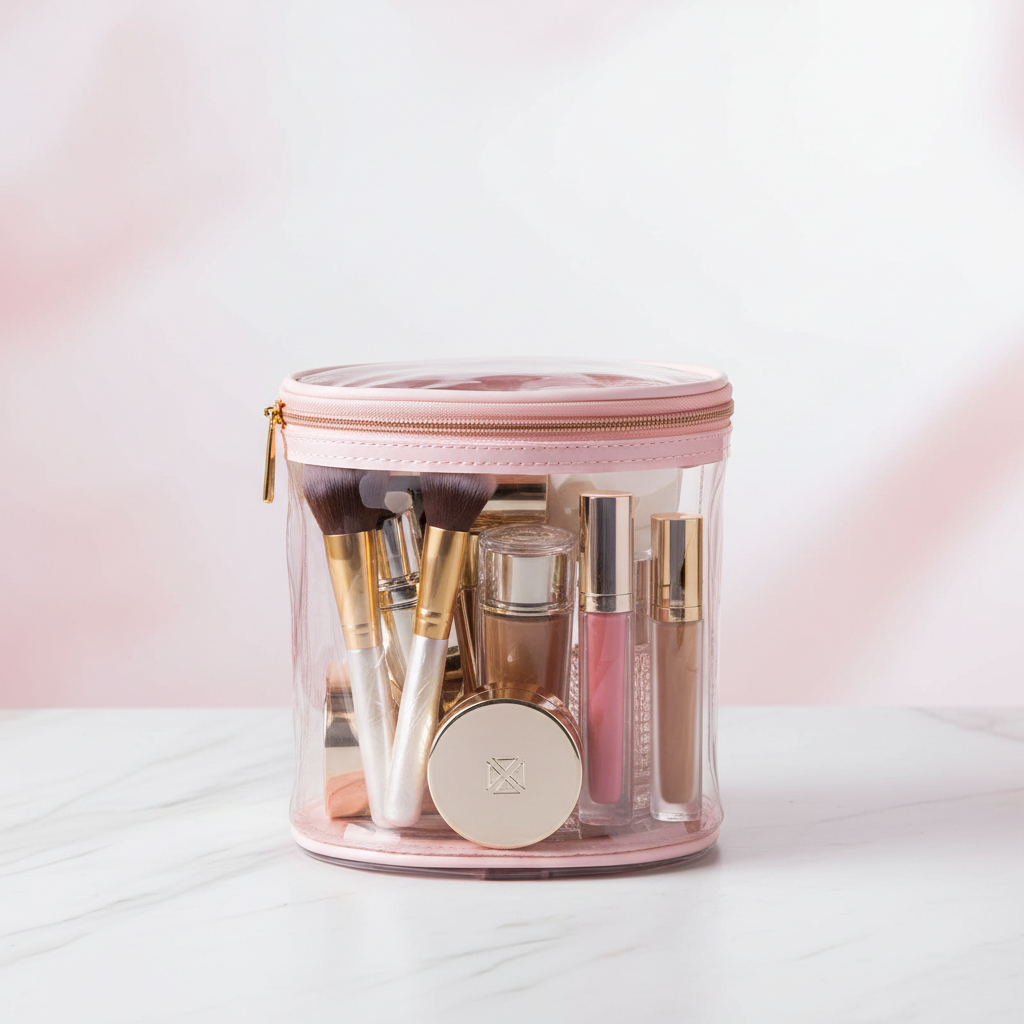 Clear Travel Makeup Organizer Bag