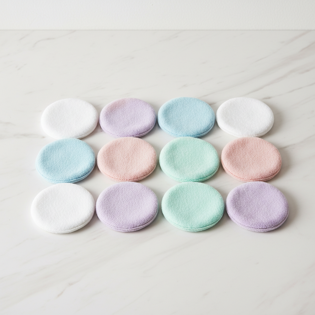 Reusable Microfiber Makeup Remover Pads – 10 Pack