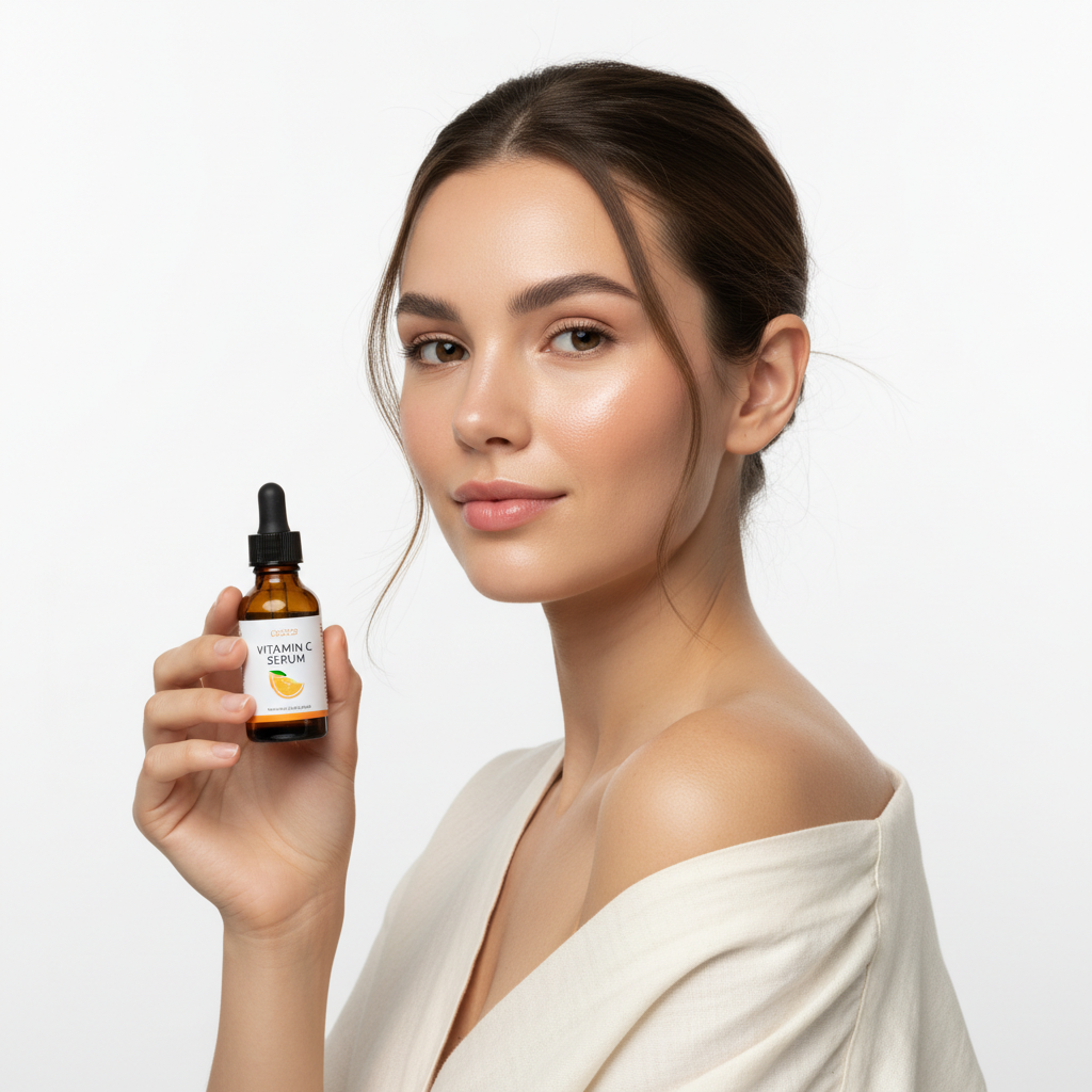 Vitamin C Brightening Facial Serum – Dark Spot Fading & Radiant Glow