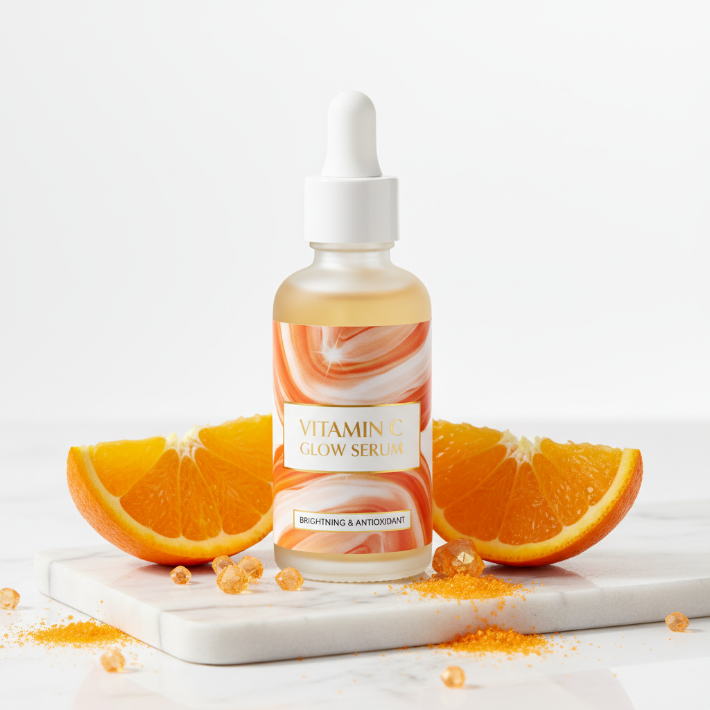 Vitamin C Brightening Facial Serum – Dark Spot Fading & Radiant Glow