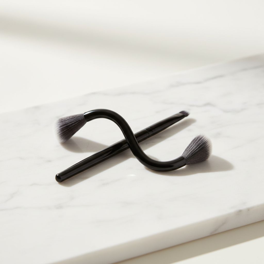 Precision Curved Eyeshadow Brushes – 2 Pack